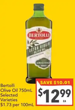 Supa Valu Bertolli Olive Oil offer