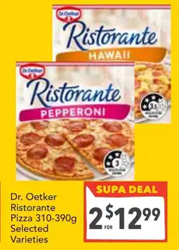 Supa Valu Dr. Oetker Ristorante Pizza offer