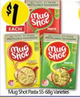 NQR Mug Shot Pasta offer