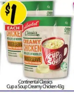 NQR Continental Classics Cup a Soup Creamy Chicken offer