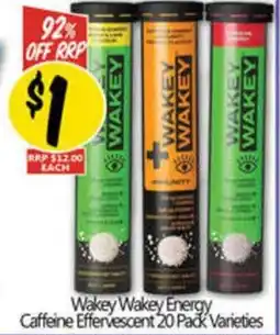 NQR Wakey Wakey Energy Caffeine Effervescent offer