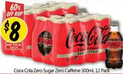 NQR Coca Cola Zero Sugar Zero Caffeine offer
