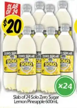 NQR Solo Zero Sugar Lemon Pineapple offer