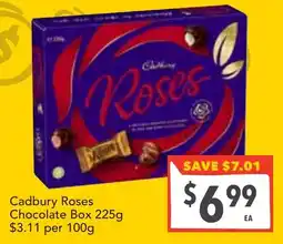 Supa Valu Cadbury Roses Chocolate Box offer