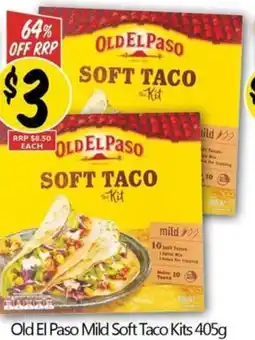 NQR Old El Paso Mild Soft Taco Kits offer