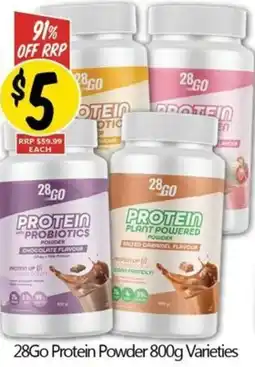 NQR 28go protein powder offer
