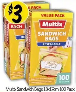 NQR Multix Sandwich Bags offer