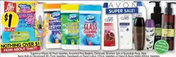 NQR Supreme Wipes, Assorted Peg Baskets, Dishmatic Brushee or Essentials Pegs, Avon Roll on Deodorant offer