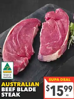 Supa Valu Australian steak beef blade offer