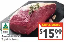 Supa Valu Australian Beef Topside Roast offer