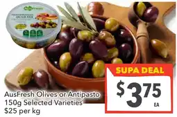 Supa Valu AusFresh Olives or Antipasto offer