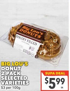 Supa Valu Big lou's donut offer