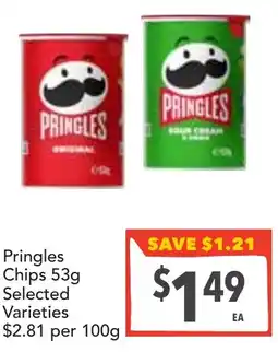 Supa Valu Pringles Chips offer