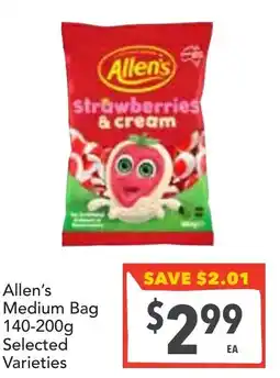 Supa Valu Allen's Medium Bag offer