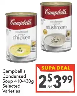 Supa Valu Campbell's Condensed Soup offer