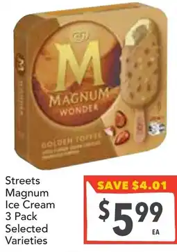 Supa Valu Streets Magnum Ice Cream offer