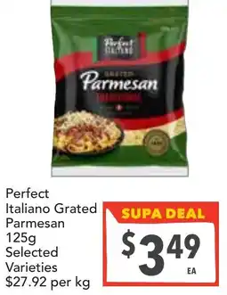 Supa Valu Perfect Italiano Grated Parmesan offer