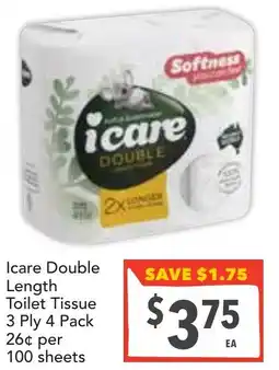 Supa Valu Icare Double Length Toilet Tissue offer