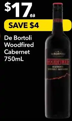 Supa Valu De Bortoli Woodfired Cabernet offer
