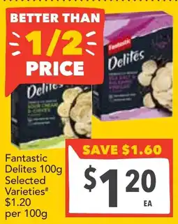 Supa Valu Fantastic Delites 100g offer