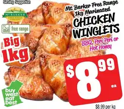 Farmer Jack's Chicken winglets offer