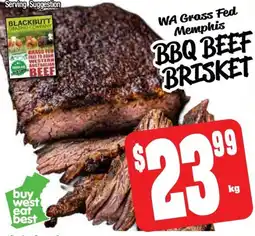 Farmer Jack's Bbq beef brisket offer