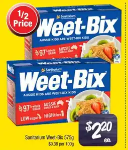 Farmer Jack's Sanitarium Weet-Bix offer