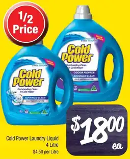 Farmer Jack's Cold Power Laundry Liquid offer