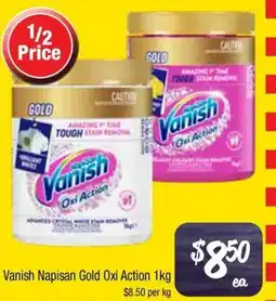 Farmer Jack's Vanish Napisan Gold Oxi Action offer