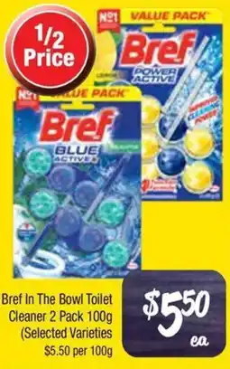 Farmer Jack's Bref In The Bowl Toilet Cleaner offer