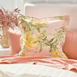 Pillow Talk Wild Orchid European Pillowcase by M.U.S.E offer