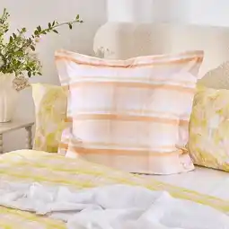 Pillow Talk Daniela Floral European Pillowcase by Habitat offer