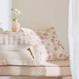 Pillow Talk Rosalia Embroidered Velvet Square Cushion by M.U.S.E offer