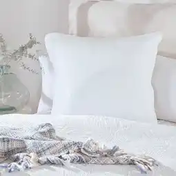 Pillow Talk Miami Palm European Pillowcase by Habitat offer