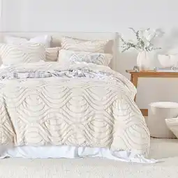 Pillow Talk Mayana Waves Quilt Cover Set by Habitat offer