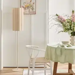 Pillow Talk Talstone Linen Floor Lamp by M.U.S.E offer