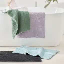 Pillow Talk Eden Reversible Bath Mat by Habitat offer