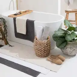 Pillow Talk Lomond Bath Runner by Habitat offer