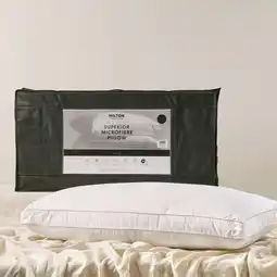 Pillow Talk Hotel & Home Superior Microfibre King Size Pillow by Hilton offer