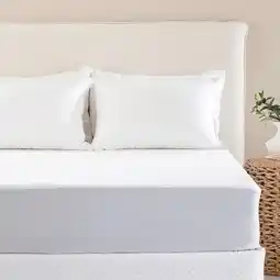 Pillow Talk Eco Living Bamboo Mattress Protector by Hilton offer