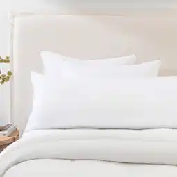 Pillow Talk Cotton Jersey Pillow Protectors by Habitat offer