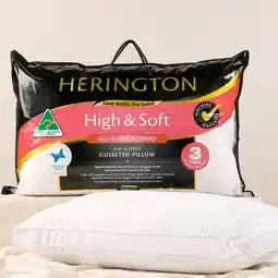 Pillow Talk Gusseted High Soft Pillow by Herington offer