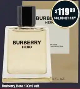 Chemist Warehouse Burberry Hero edt offer