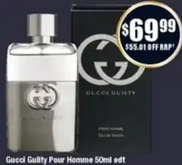 Chemist Warehouse Gucci Guilty Pour Homme offer