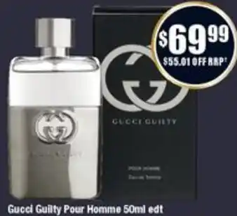 Chemist Warehouse Gucci Guilty Pour Homme offer