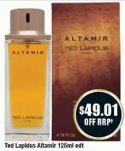 Chemist Warehouse Ted Lapidus Altamir edt offer