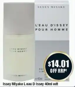 Chemist Warehouse Issey Miyake Leau D Issey edt offer