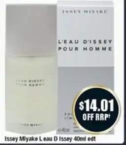 Chemist Warehouse Issey Miyake Leau D Issey offer