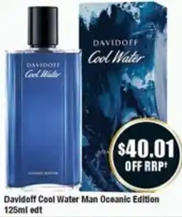 Chemist Warehouse Davidoff Cool Water Man Oceanic Edition edt offer