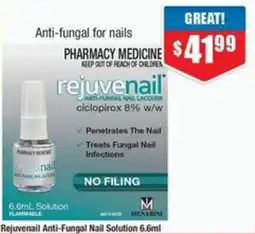 Chemist Warehouse Rejuvenail Anti-Fungal Nail Solution offer